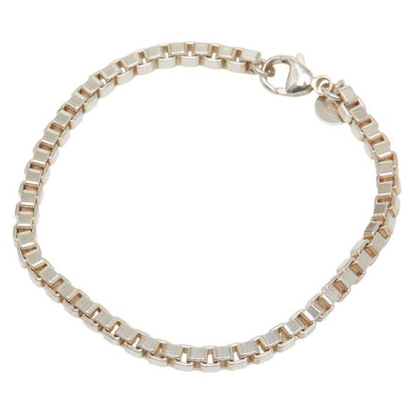 Tiffany & Co. Venetian Link Bracelet in 925 Sterling Silver for Women.